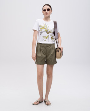 Max Mara BERGEN khaki shorts BERGEN