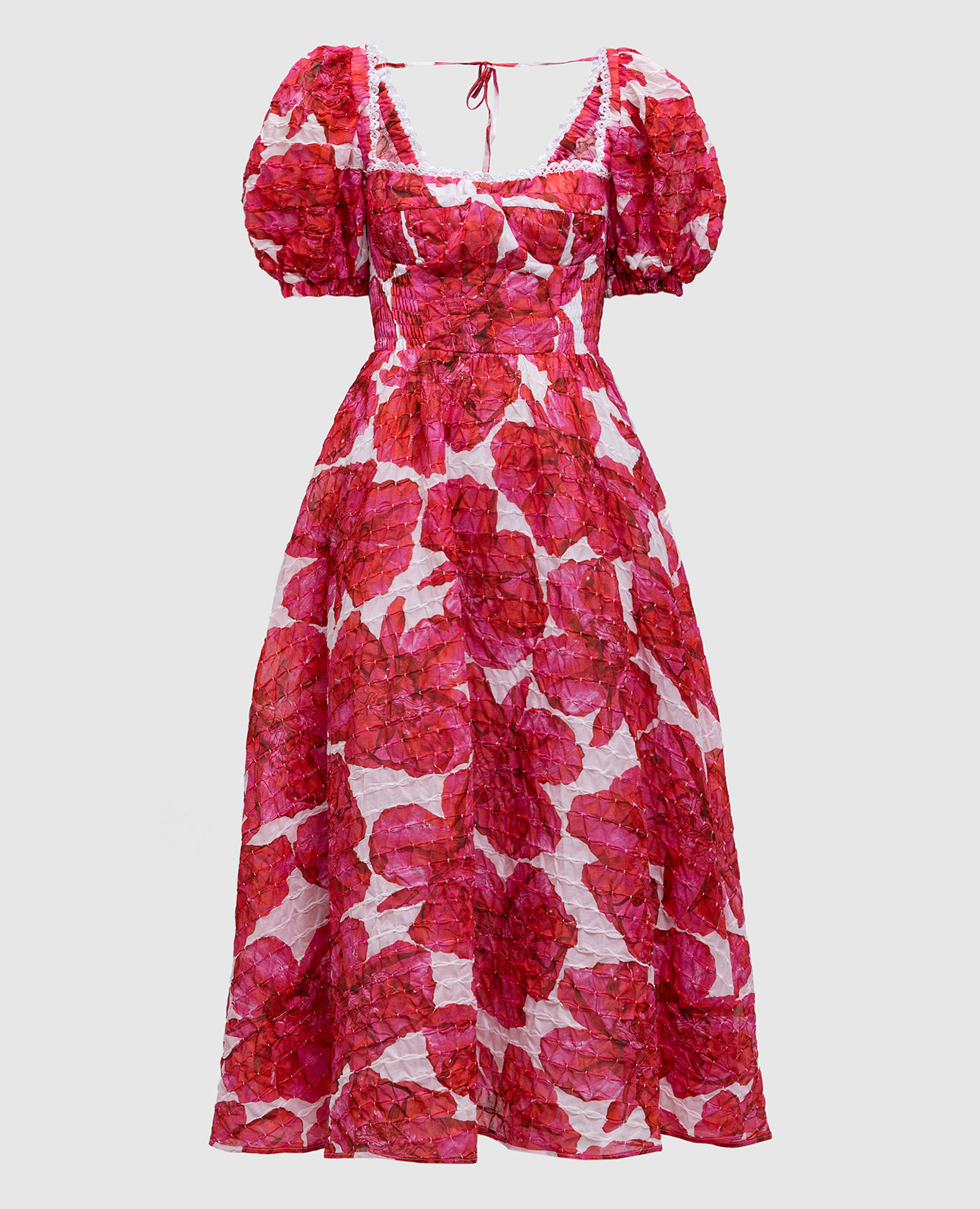 

Kyan pink floral print dress Charo Ruiz