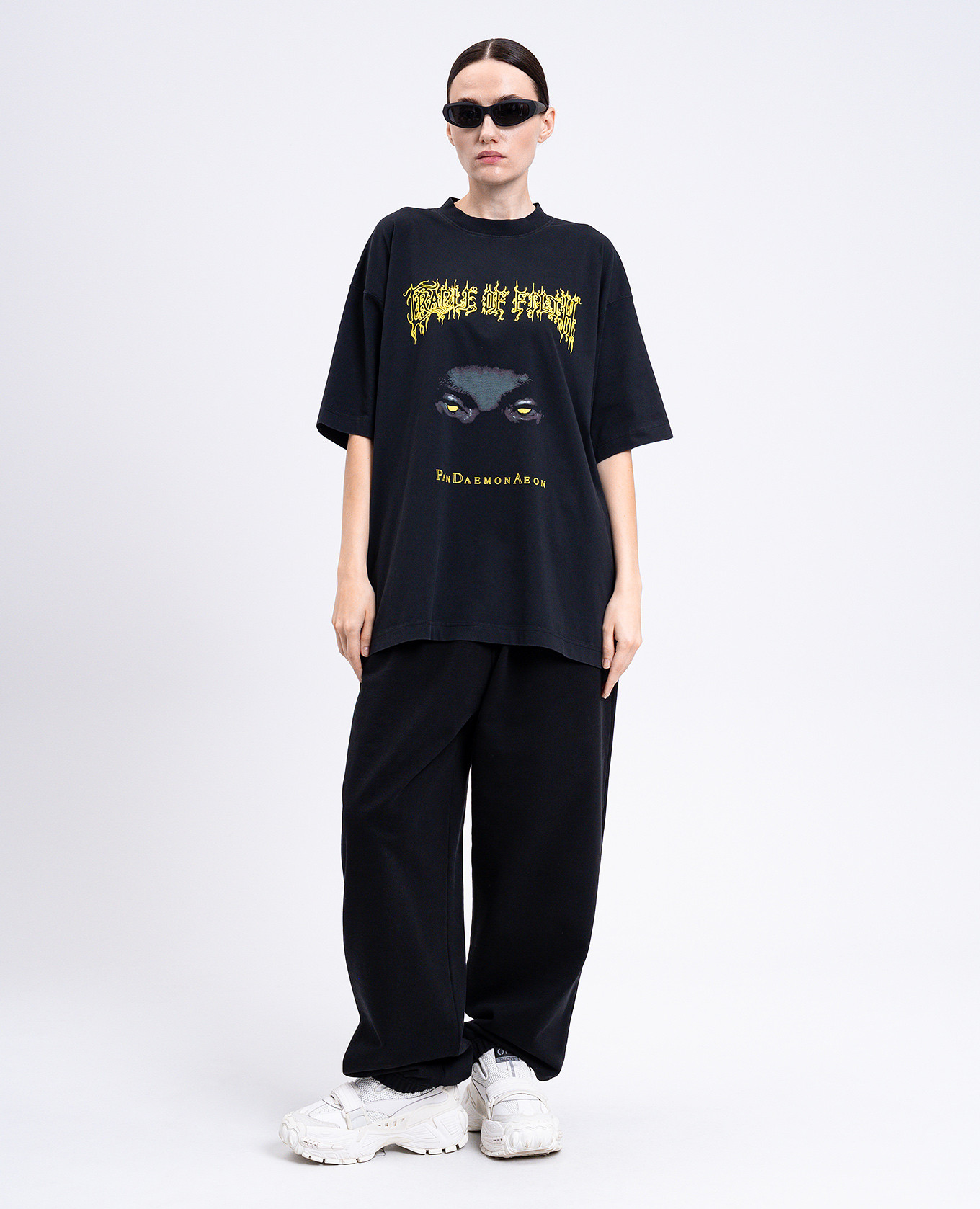 Black T-shirt with print Vetements 2