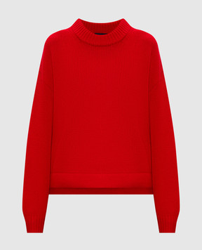 PROENZA SCHOULER Ruthi red cashmere sweater R2547291KK024
