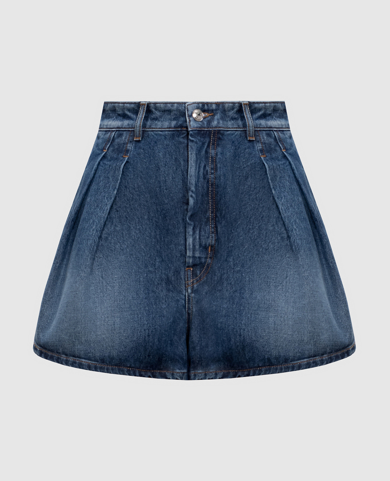 

GHIRBA blue denim shorts Max Mara Sportmax