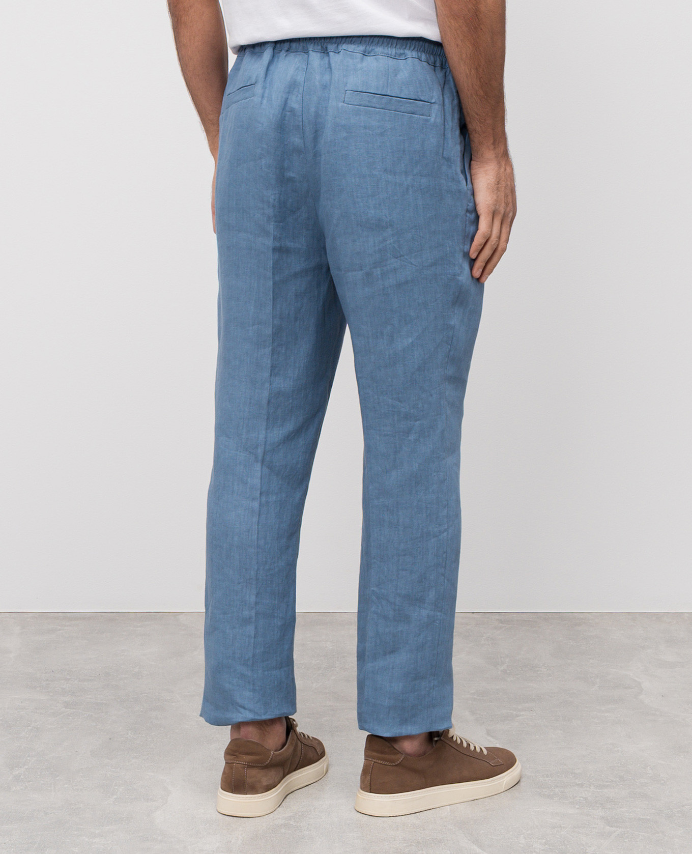 Blue linen pants Cashmere&Whiskey 4
