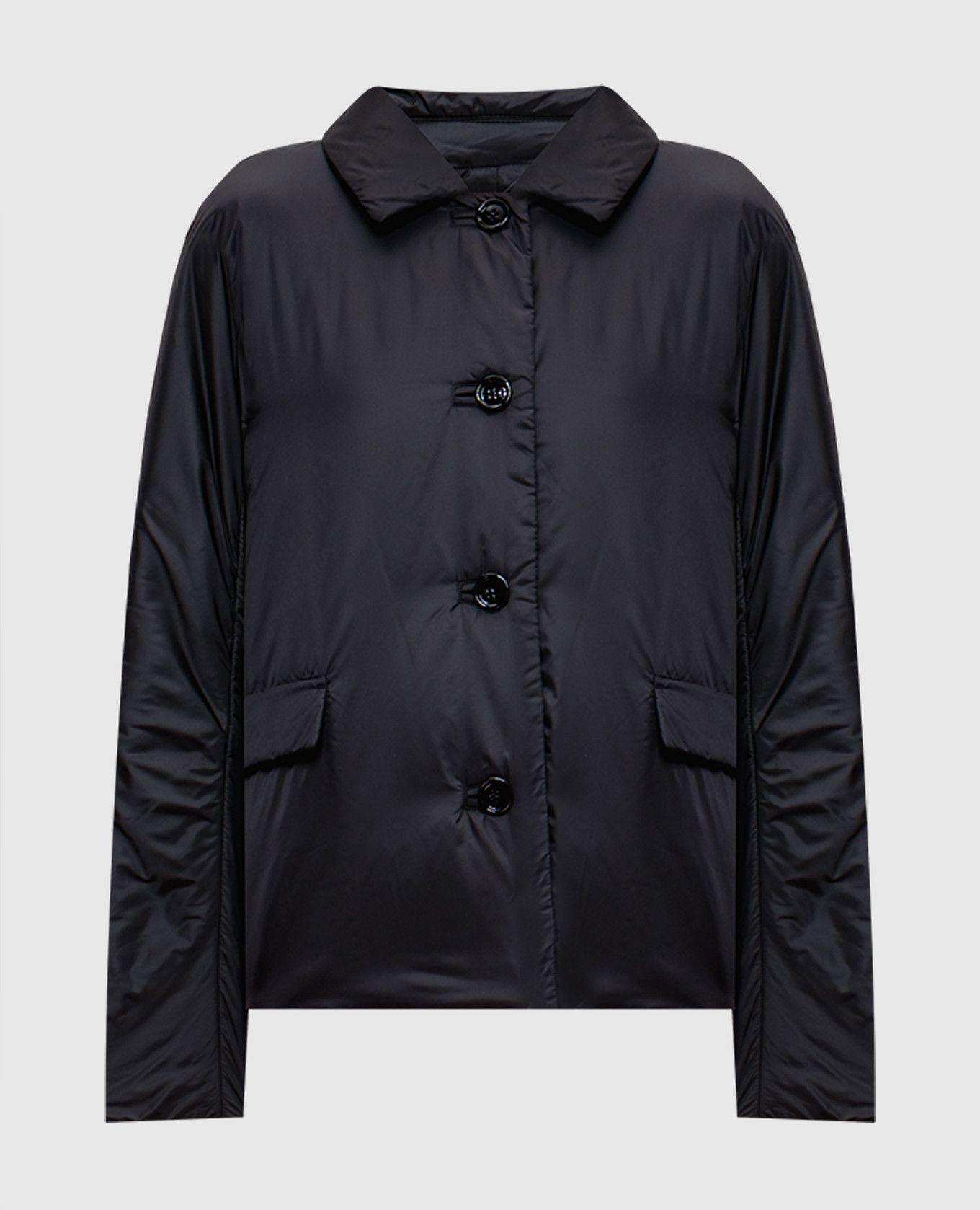 

GREENS black jacket with logo patch Max Mara