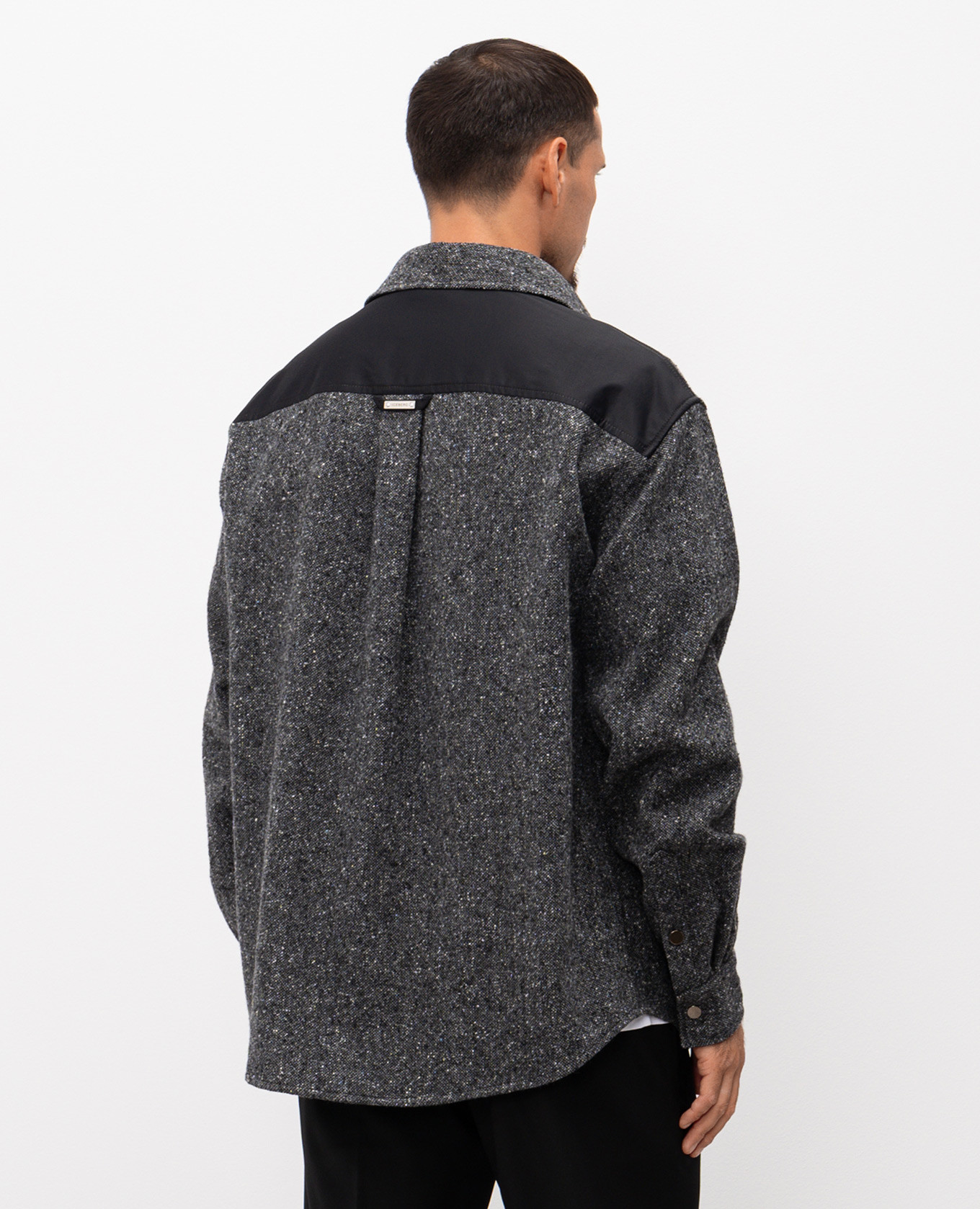 

Gray shirt with wool and silk Iceberg, Grey