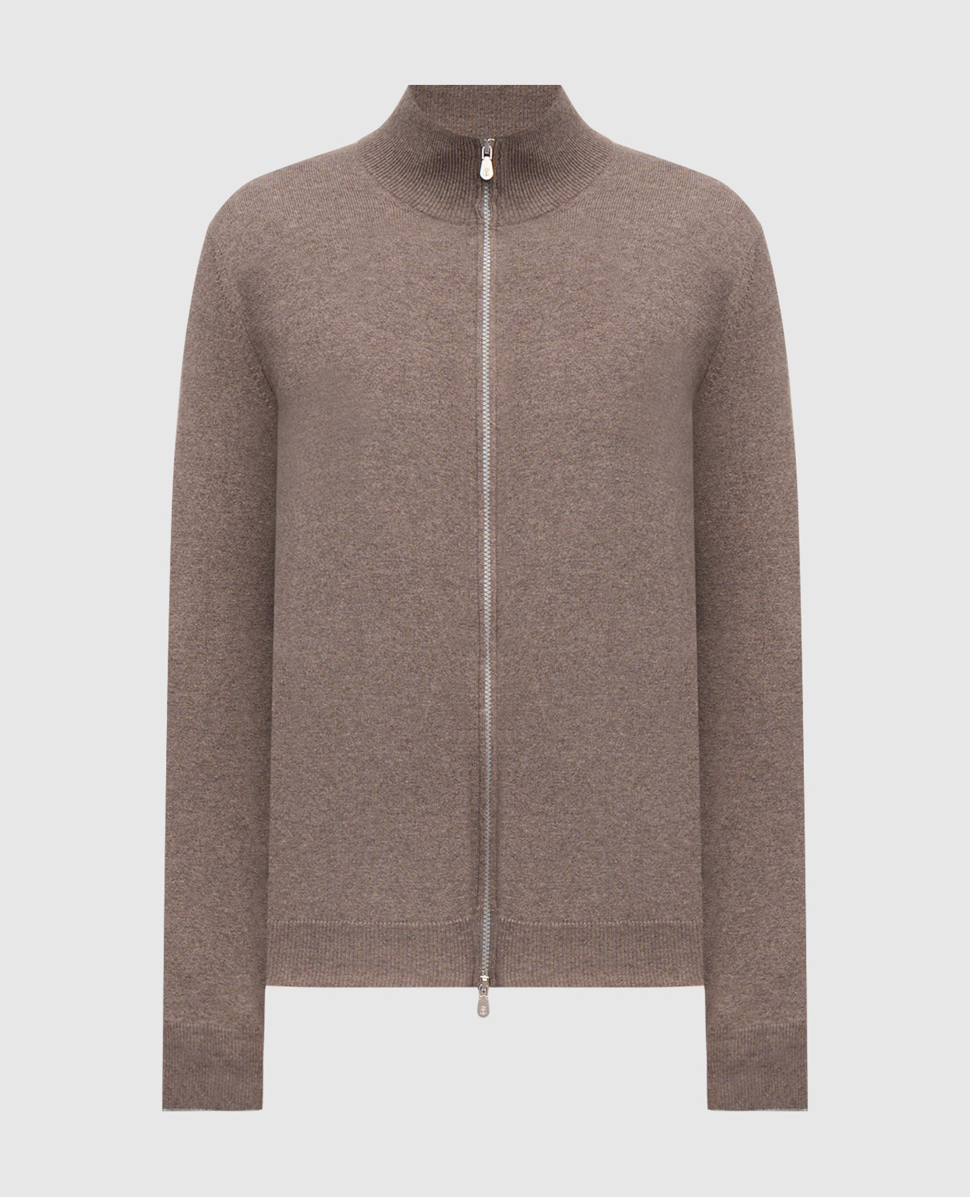 

Brown cashmere cardigan Brunello Cucinelli