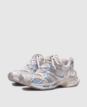 Balenciaga White Runner 2.0 sneakers with vintage effect 779064W3RXP
