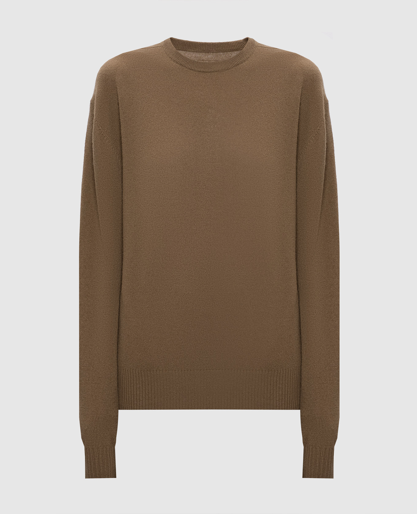 Brown cashmere jumper
