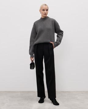 Jil Sander Black wool pants J02KA0365J40002