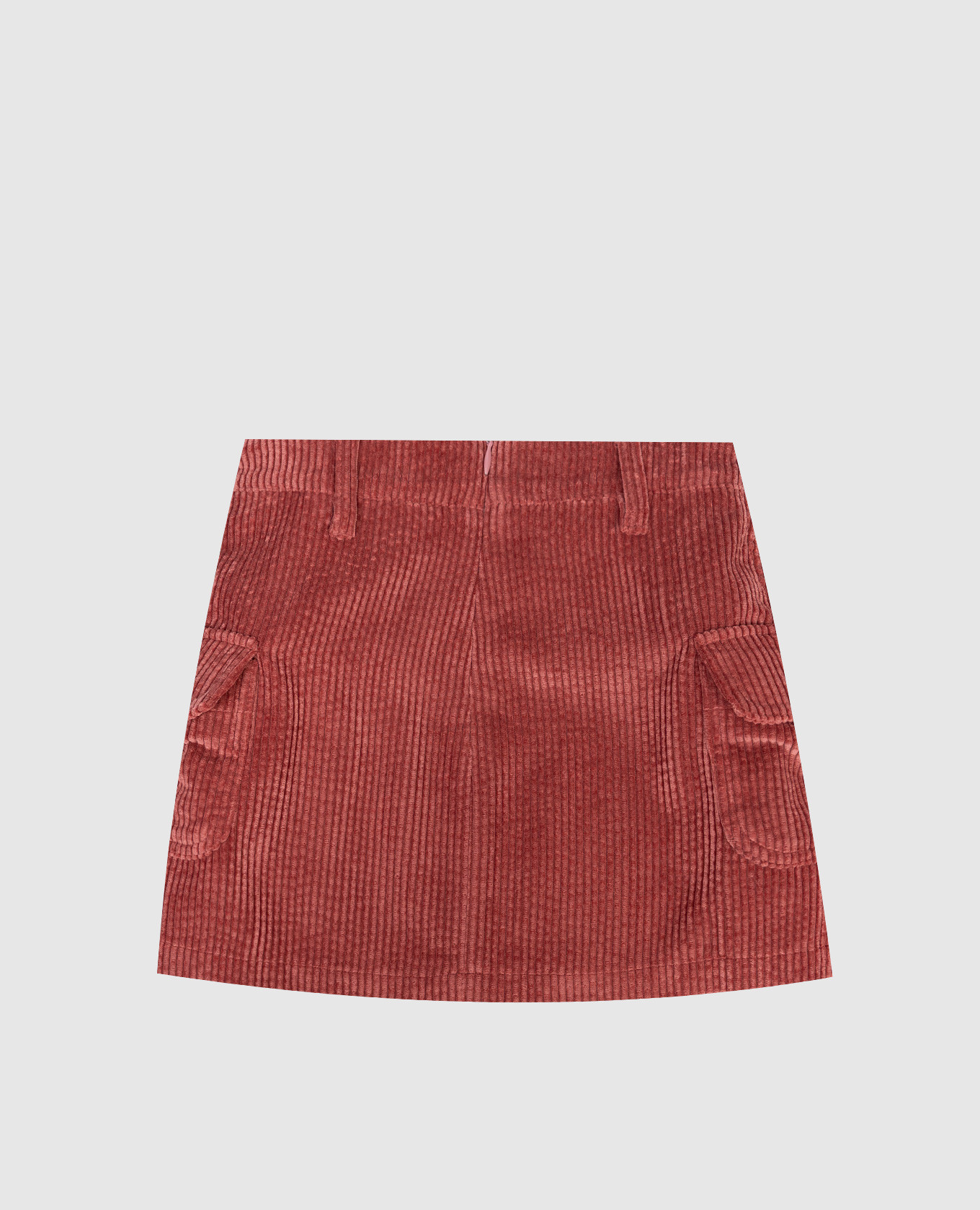 

Children's pink corduroy skirt with logo Palm Angels