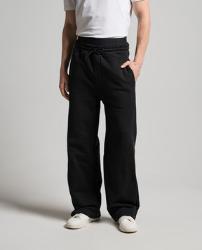 MSGM Black sports pants 3640MP81247000