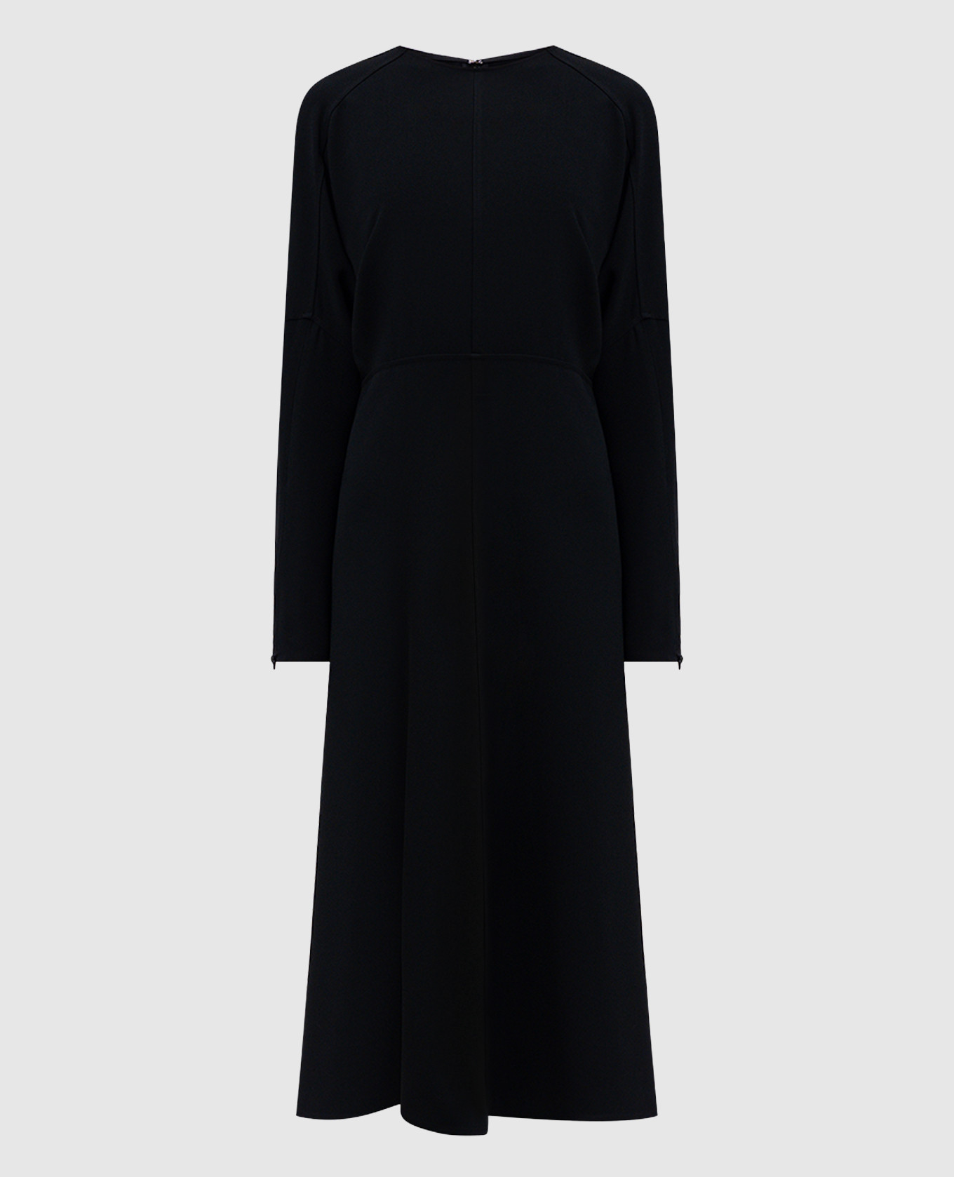Black Dolman Midi Dress Victoria Beckham