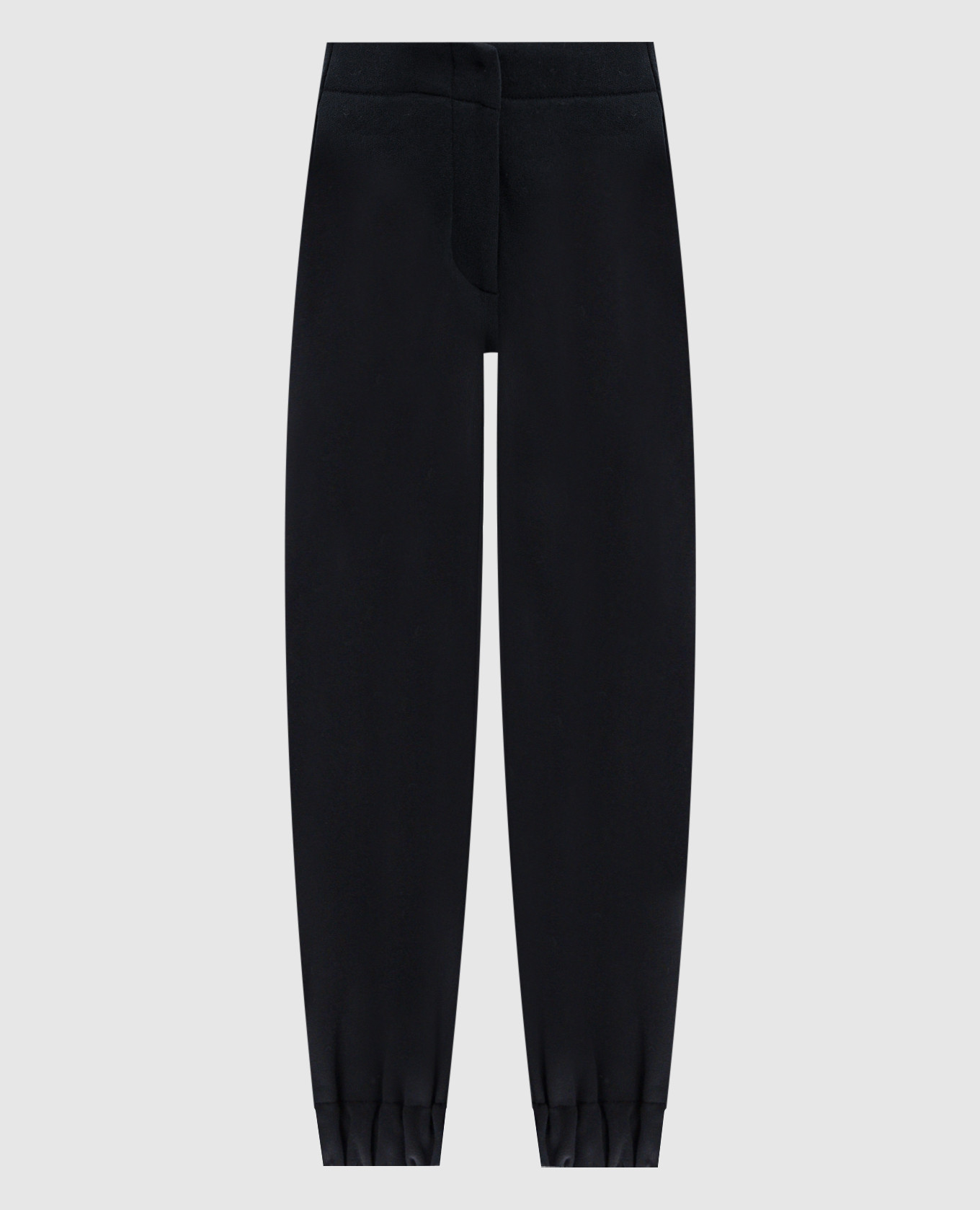 Black sweatpants with logo dondup