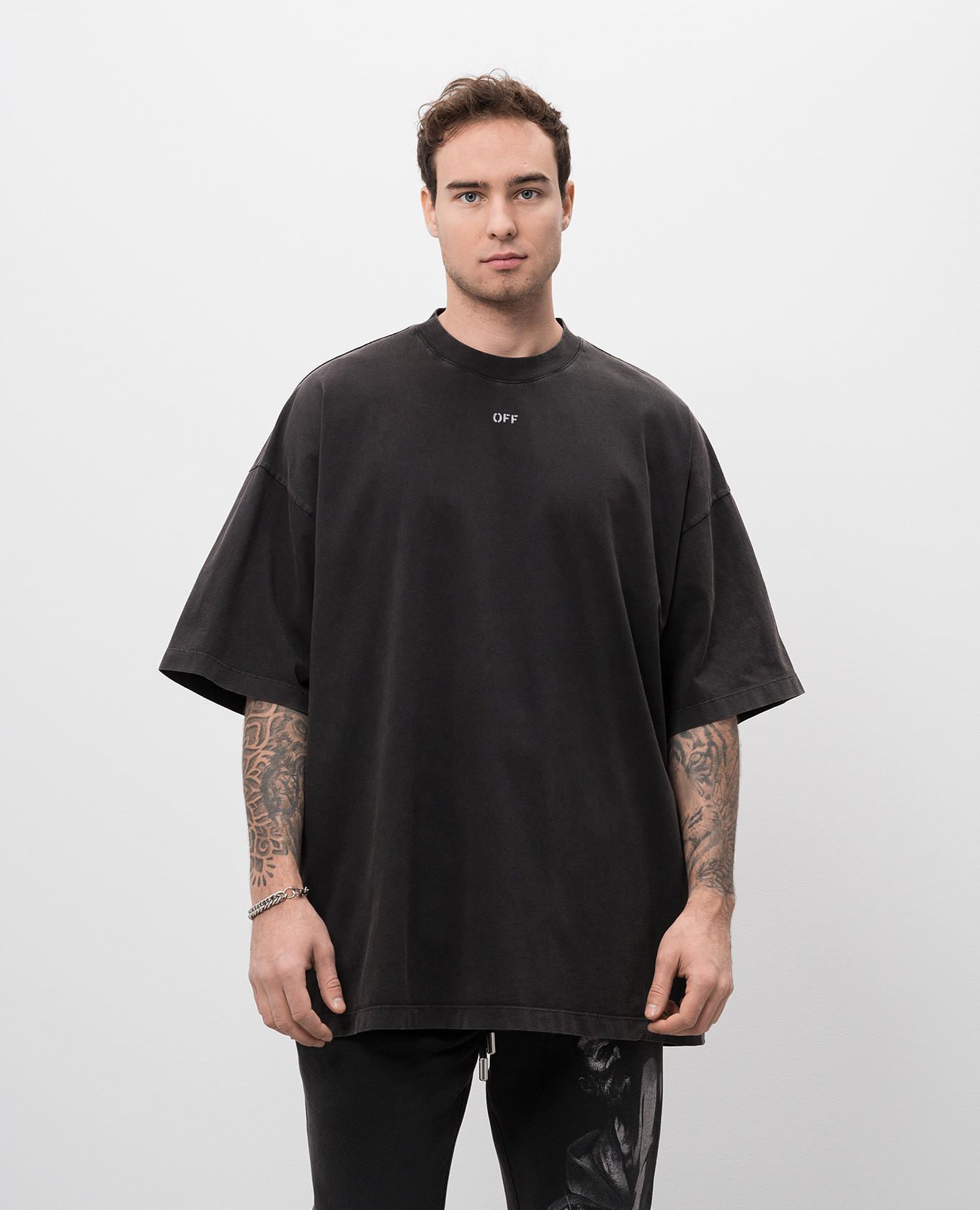 

Gray T-shirt with S. Matthew print Off-White, Grey
