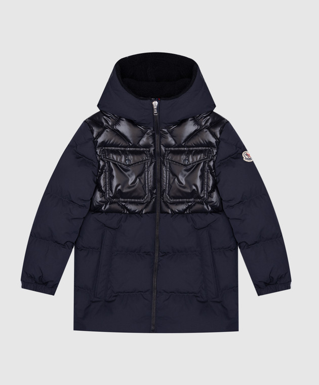 Moncler ENFANT Doudoune bleu eclatant J29541A0005254A911214 acheter en ligne chez Symbol