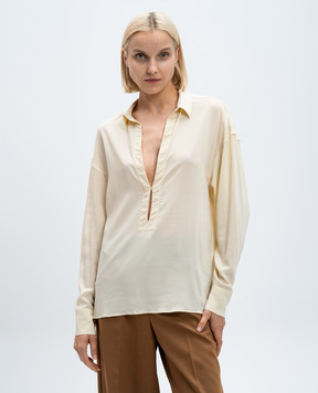 Philosophy di Lorenzo Serafini Yellow blouse A02097119