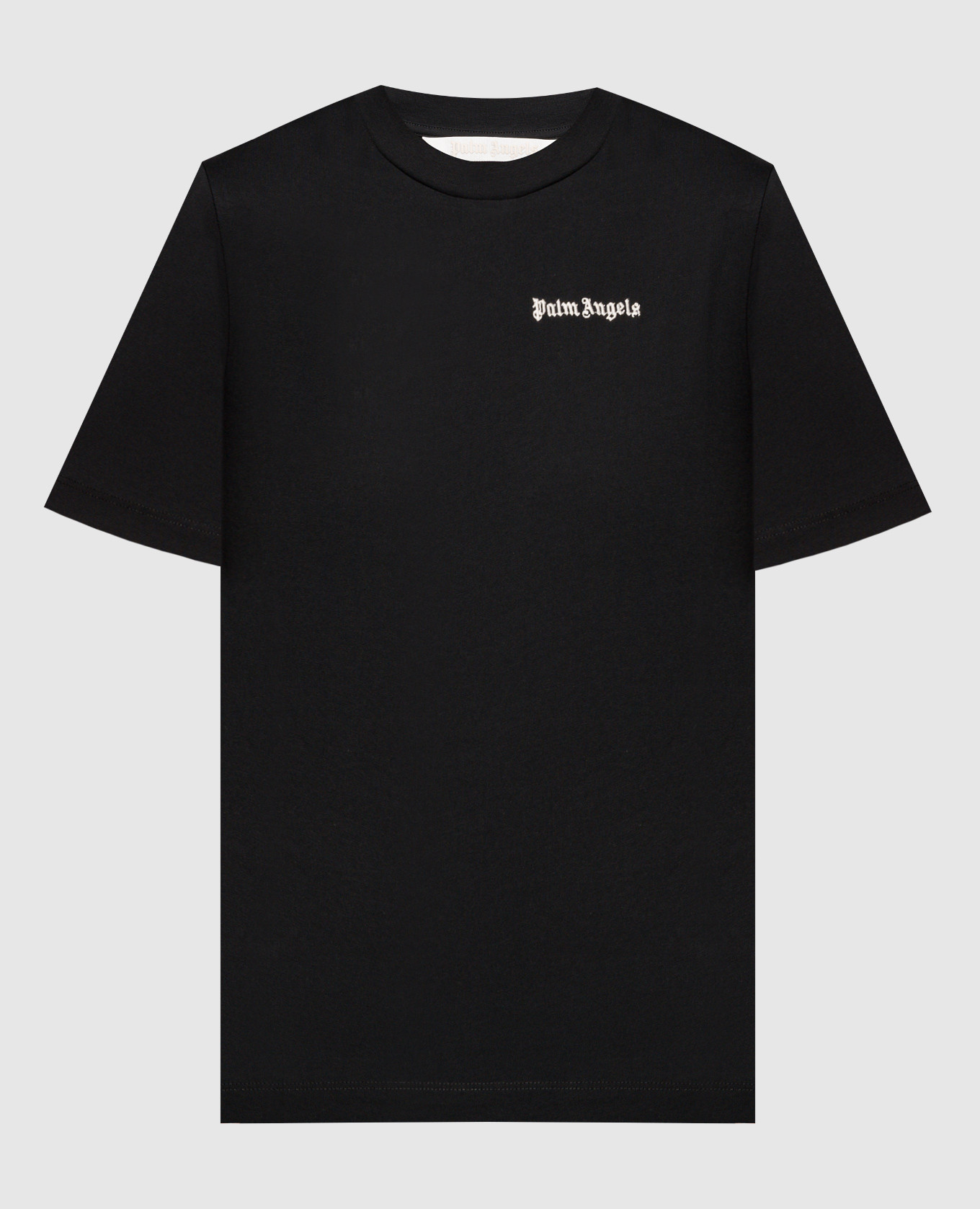 Set of t-shirts with logo embroidery palm angels