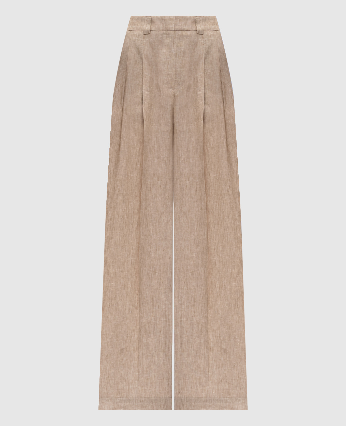 

Beige linen pants Peserico