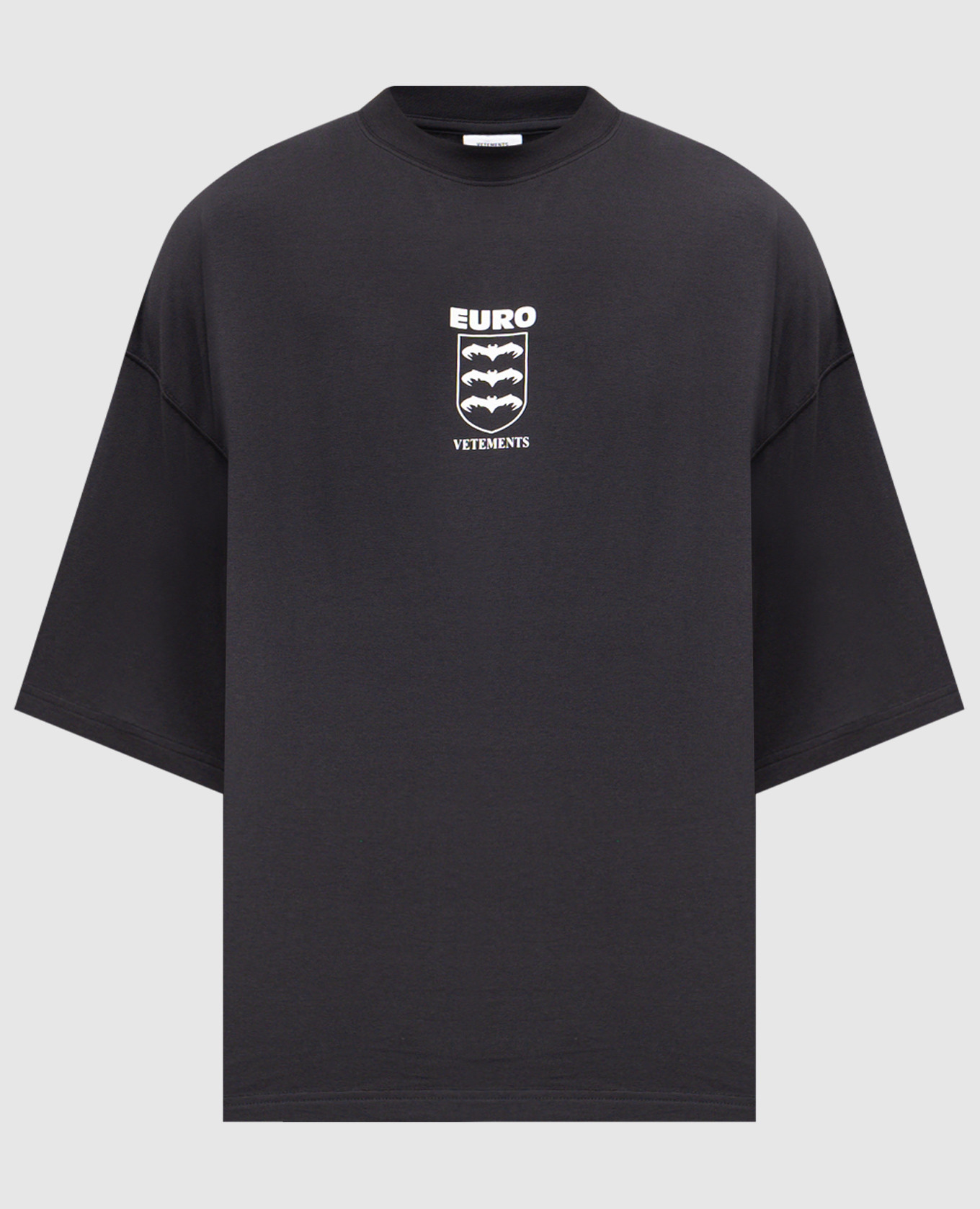 Black T-shirt with print Vetements