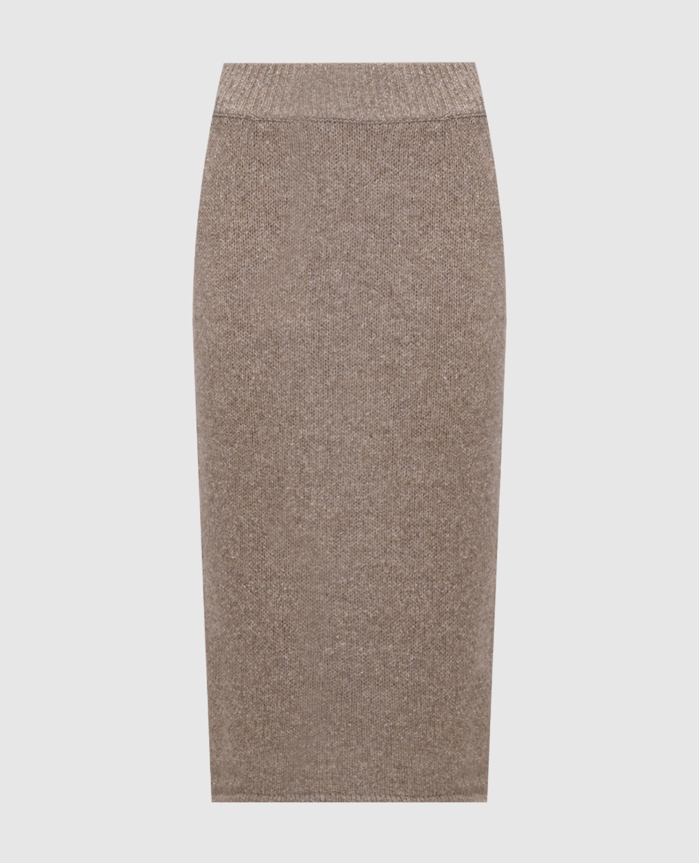 

Beige midi skirt made of seam and silk Ballantyne