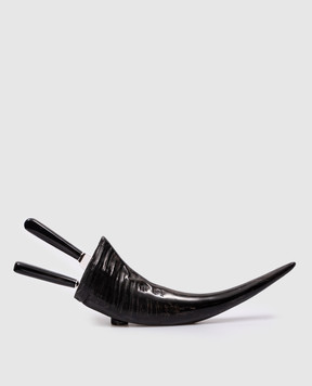 Lorenzi MIlano Set for slicing meat from buffalo horn 709420