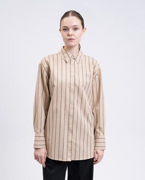 PROENZA SCHOULER Addy beige silk shirt R2534018SC101