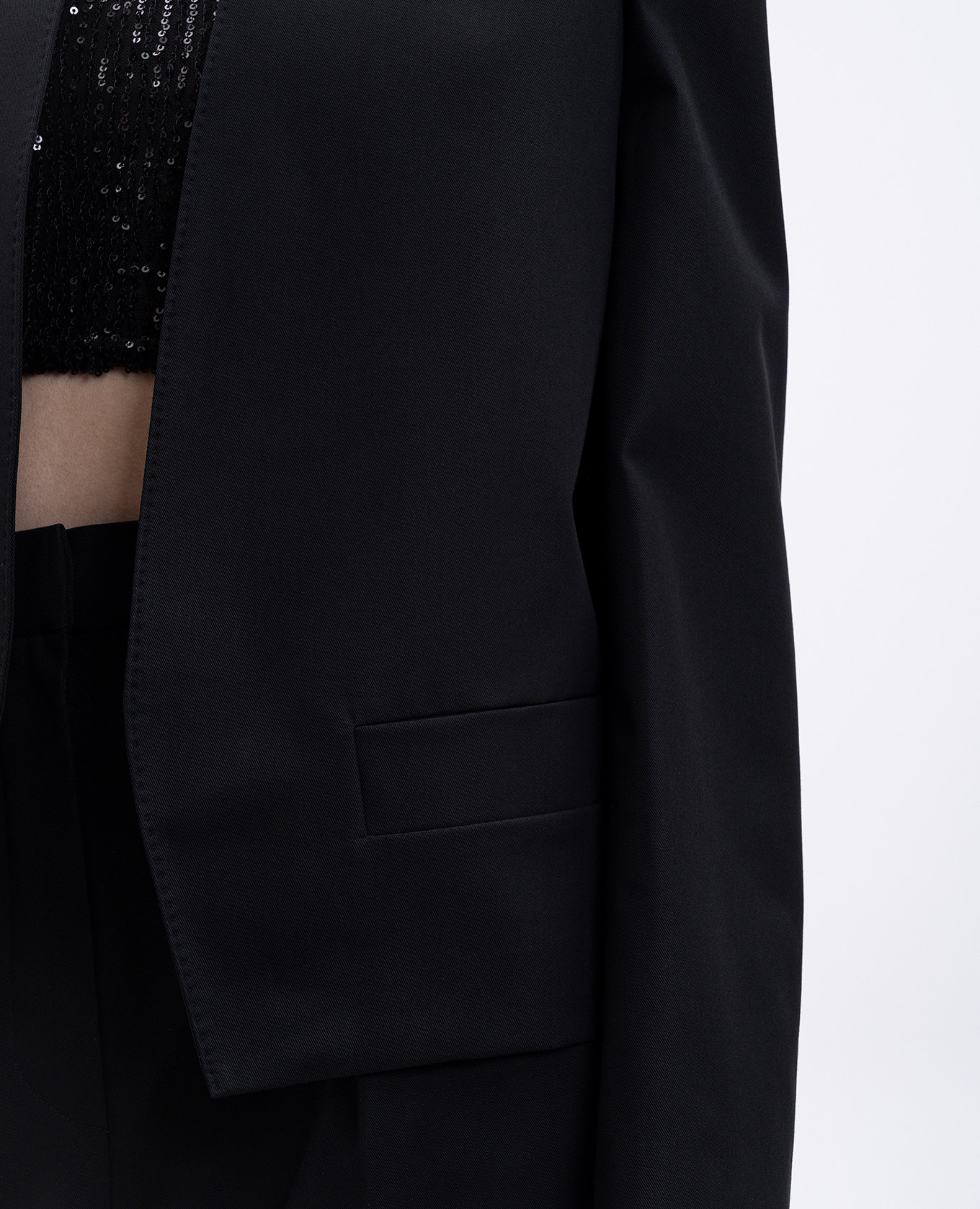Black PHEBE jacket with a smell Max Mara 5