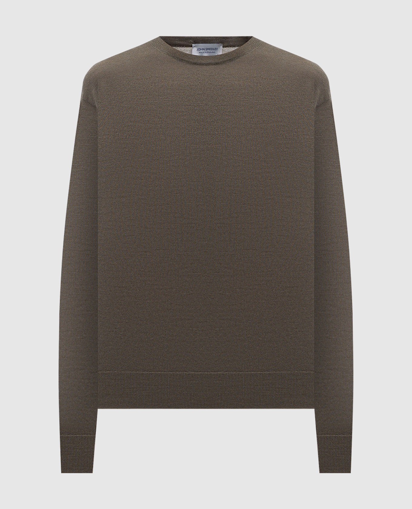 EMMY green merino wool jumper
