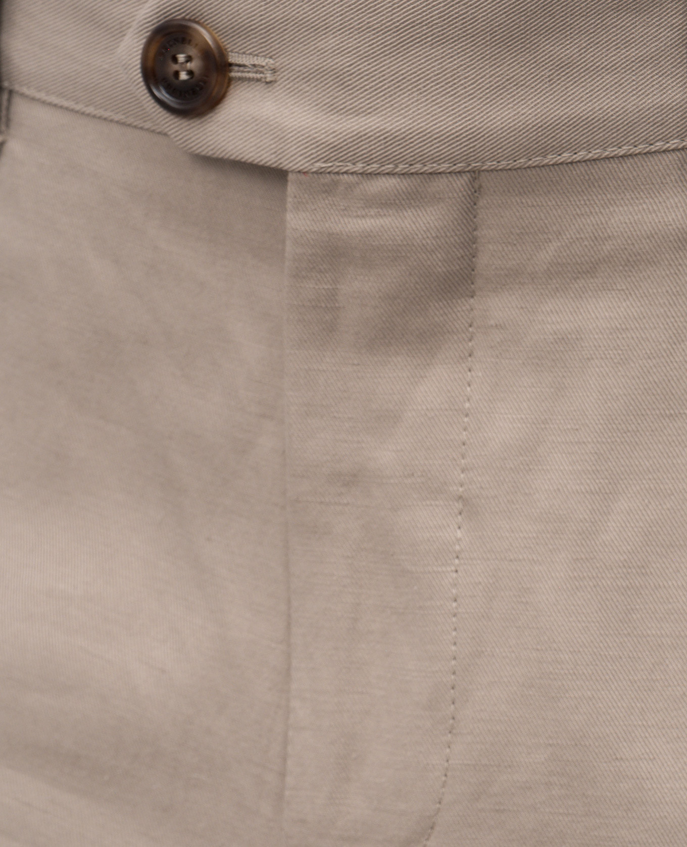 

Beige cargo with linen Brunello Cucinelli