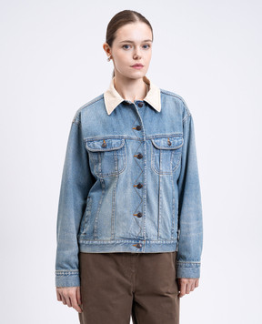 The Row Jorelle blue denim jacket 8938W3932