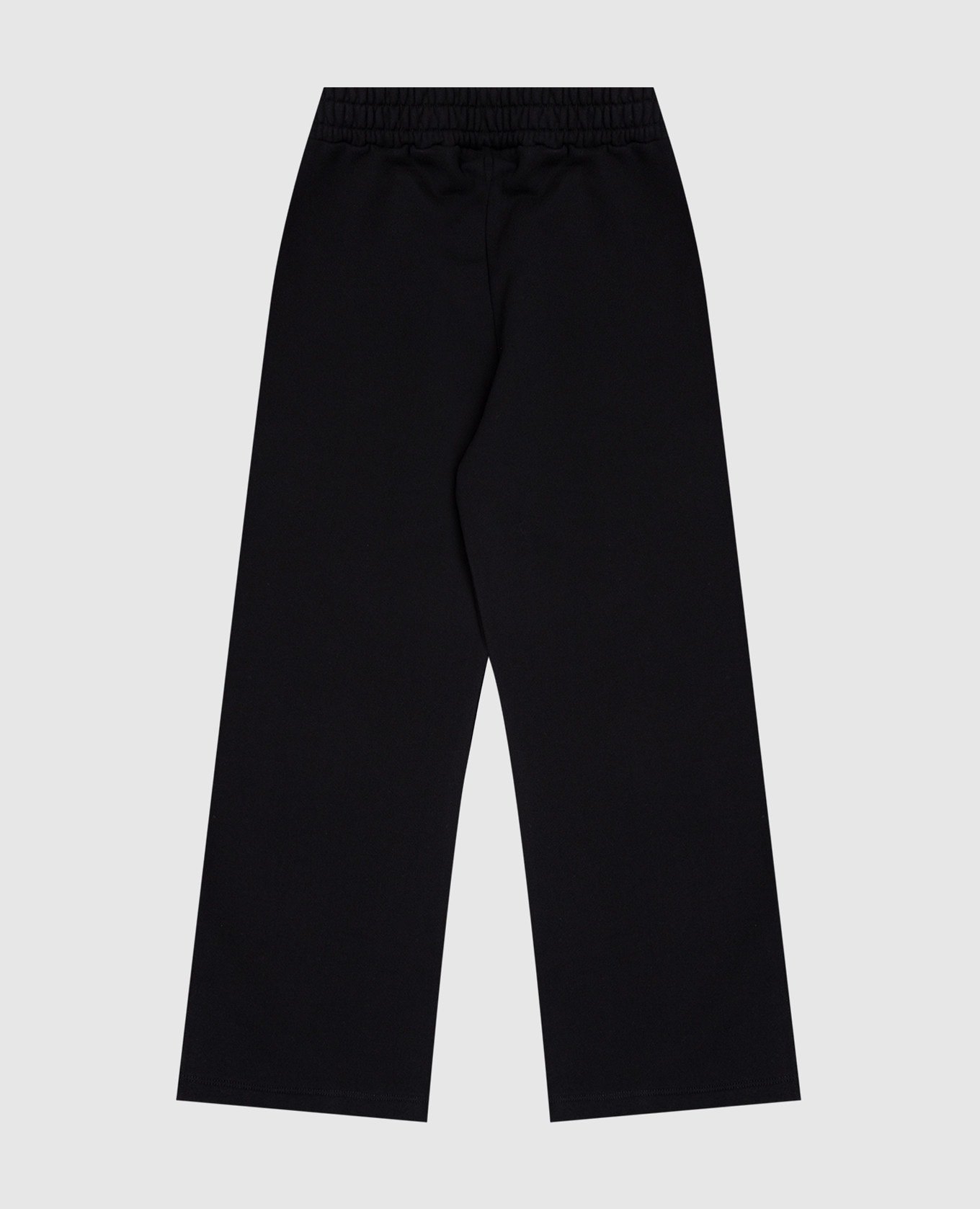 

Children's black sports pants with a logo print Off-White