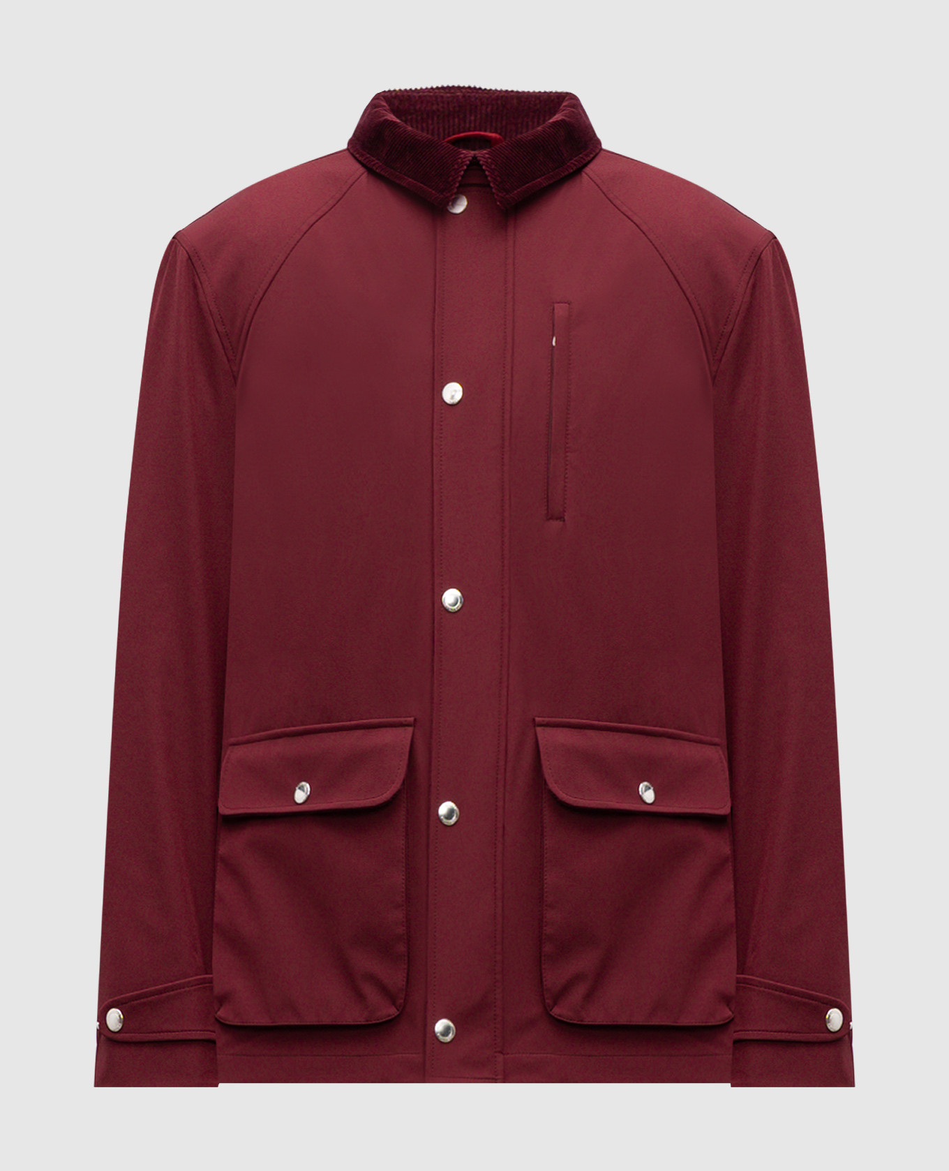 Burgundy jacket Brunello Cucinelli
