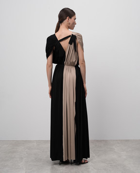Lanvin Maxi dress with drape W020951633P8A