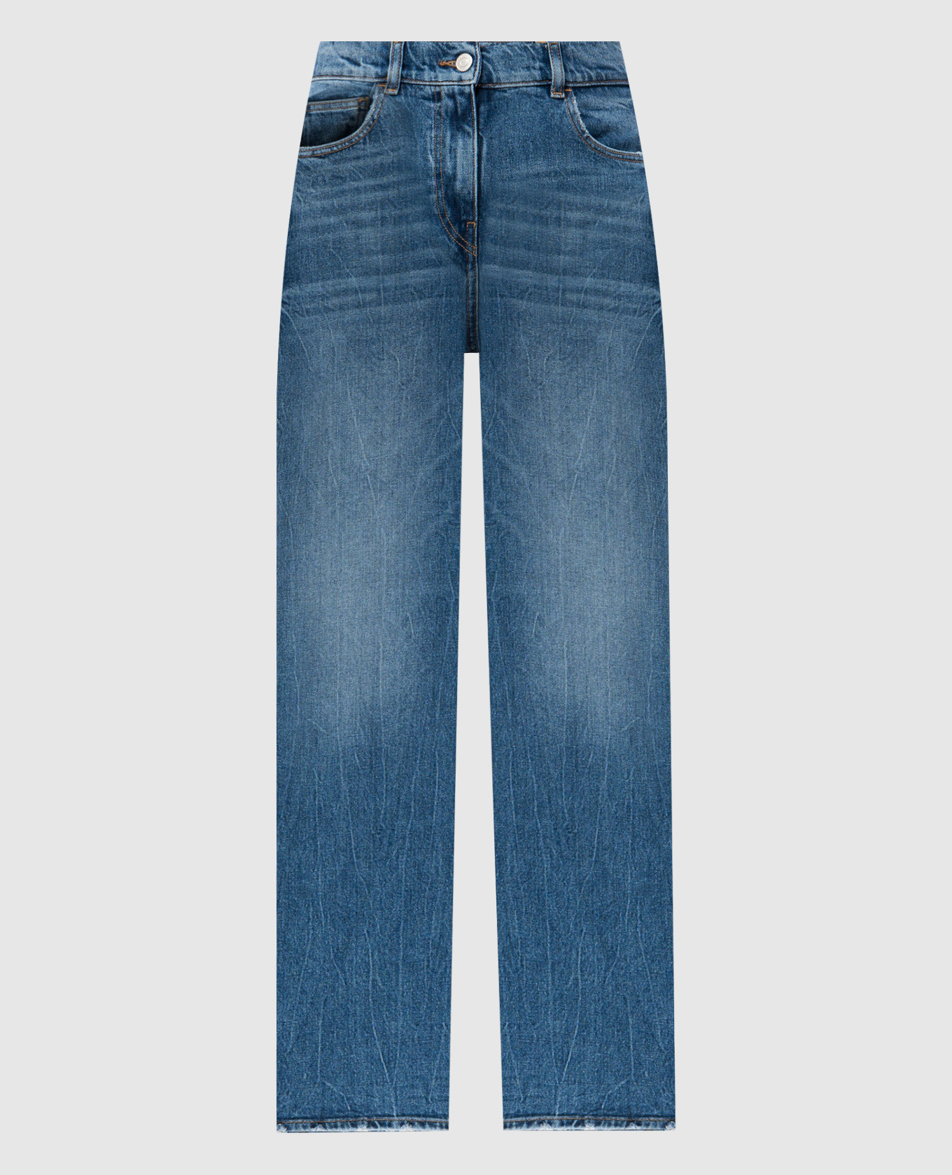 Blue jeans with a worn effect Twinset