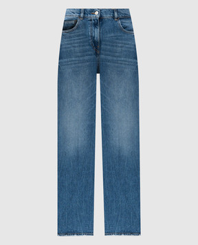 Twinset Blue jeans with a worn effect 251AP2382