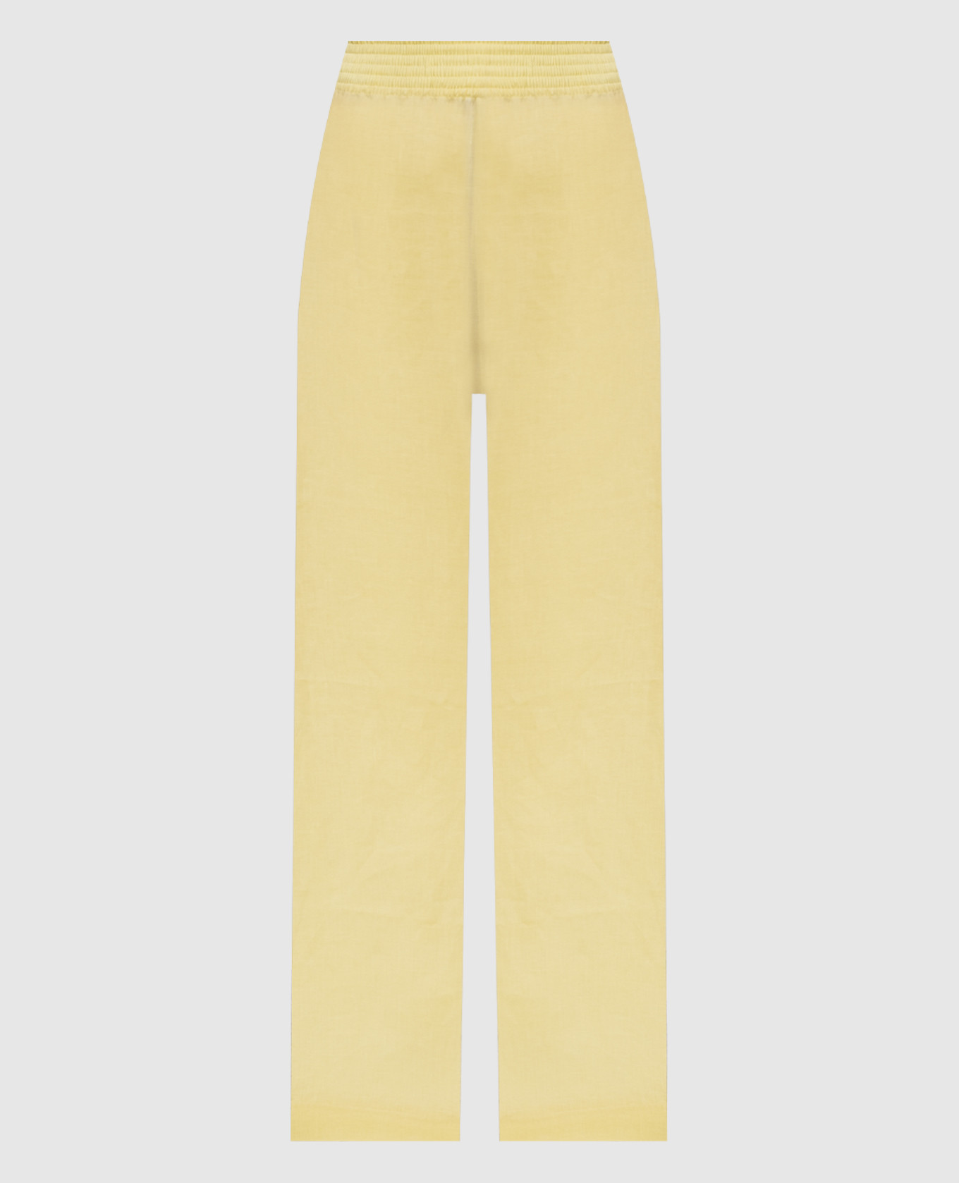 

Yellow linen pants Ermanno Scervino