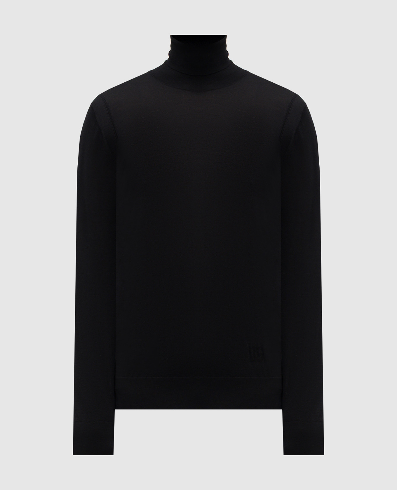 Black wool golf Dolce&Gabbana