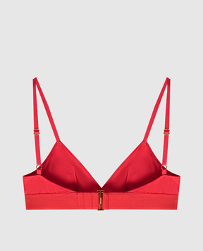 Tom Ford Red bodice with logo pattern BRJ009JEX166