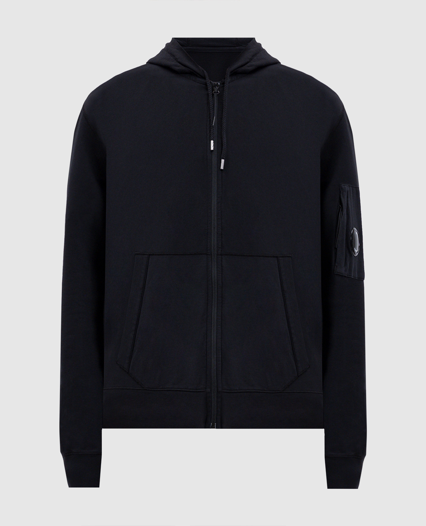 Black sports jacket with logo C.P. Company