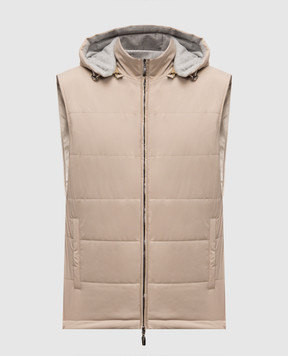 Doriani Cashmere Beige vest A387CAPST3031