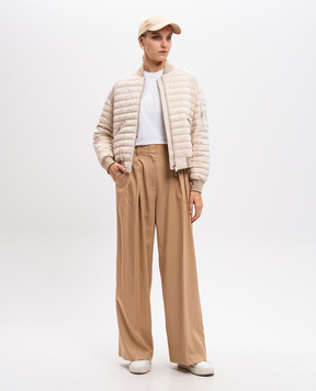 MooRER Beige pants RIVEN RIVENNTF