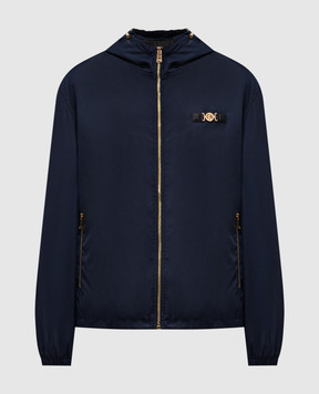 Versace Blue jacket with logo emblem 10206851A02928