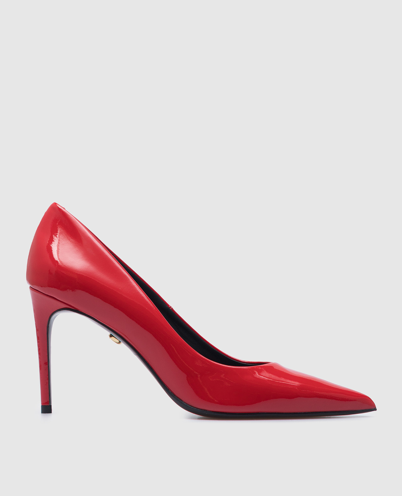 Red patent leather shoes Babe Pay Pls