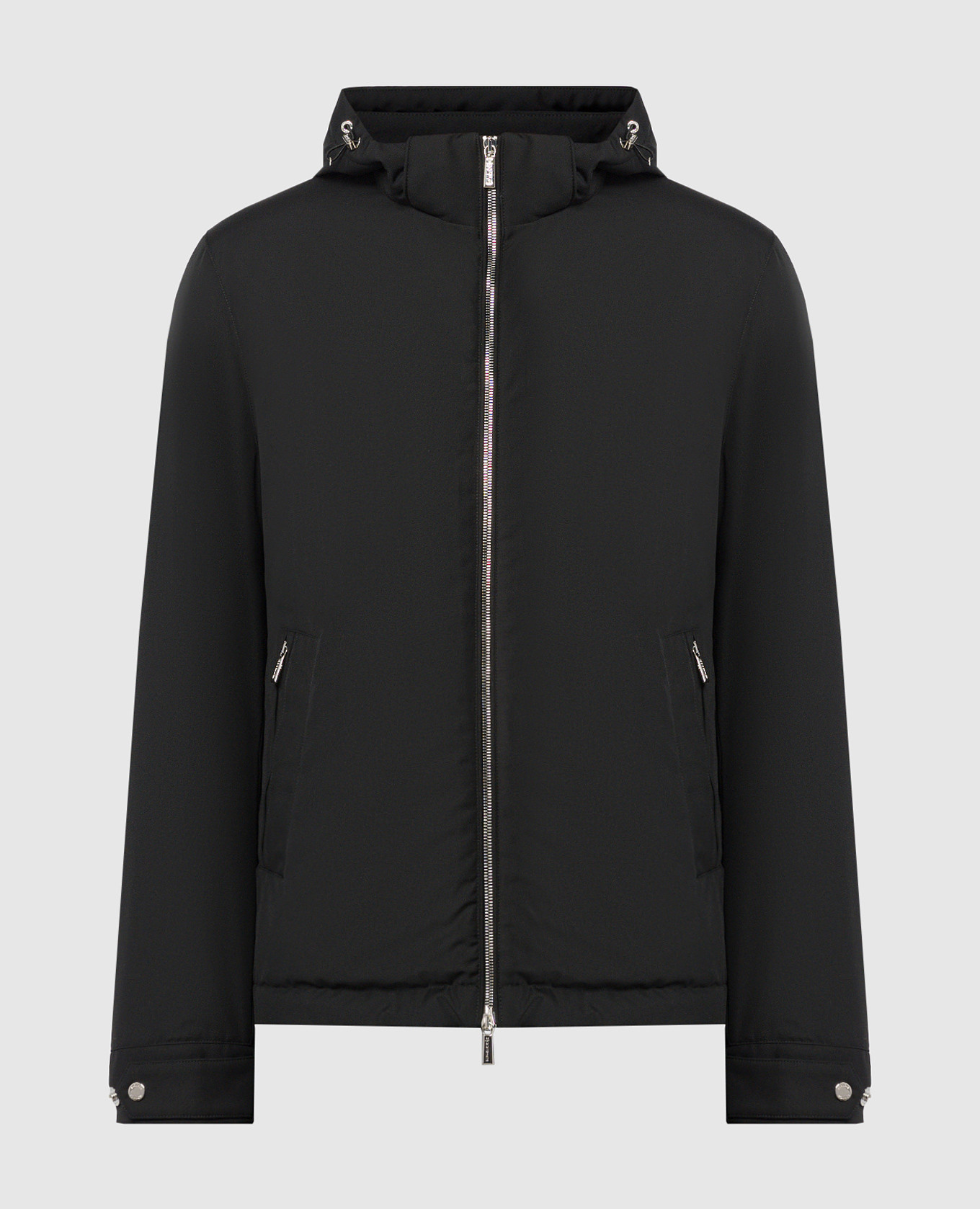 Black down jacket albini moorer