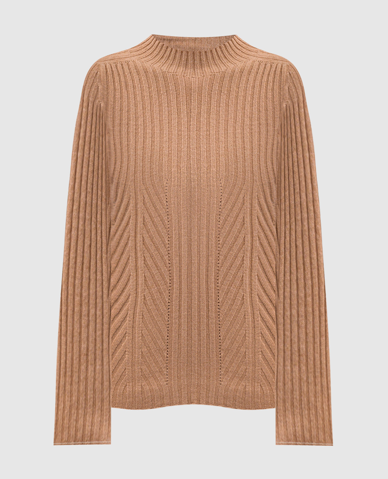 Brown wool and cashmere jumper Twinset