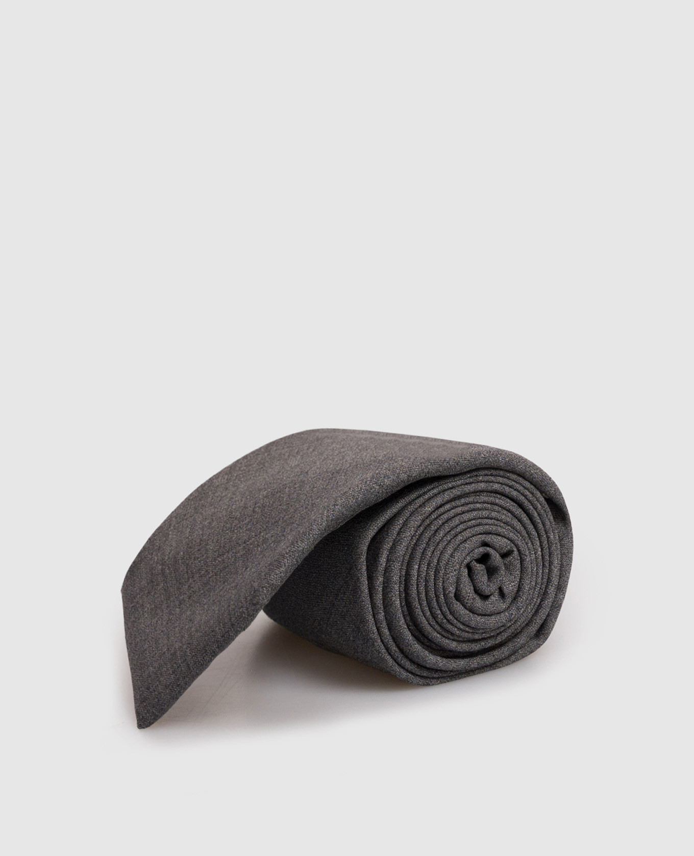 

Gray wool tie Brunello Cucinelli, Grey