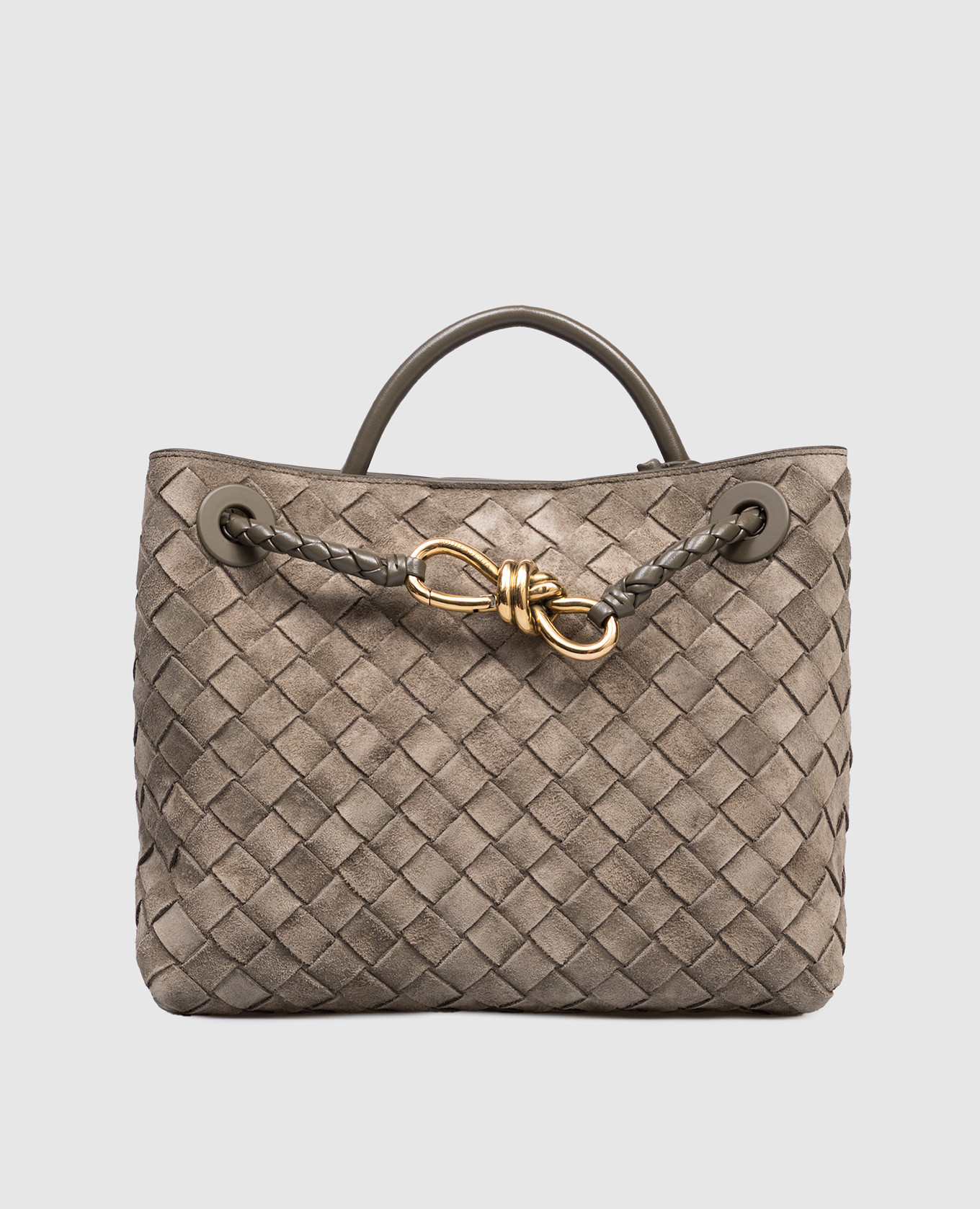 

Andiamo khaki suede bag Bottega Veneta