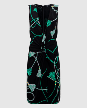 Gucci Black dress with branded print 291964