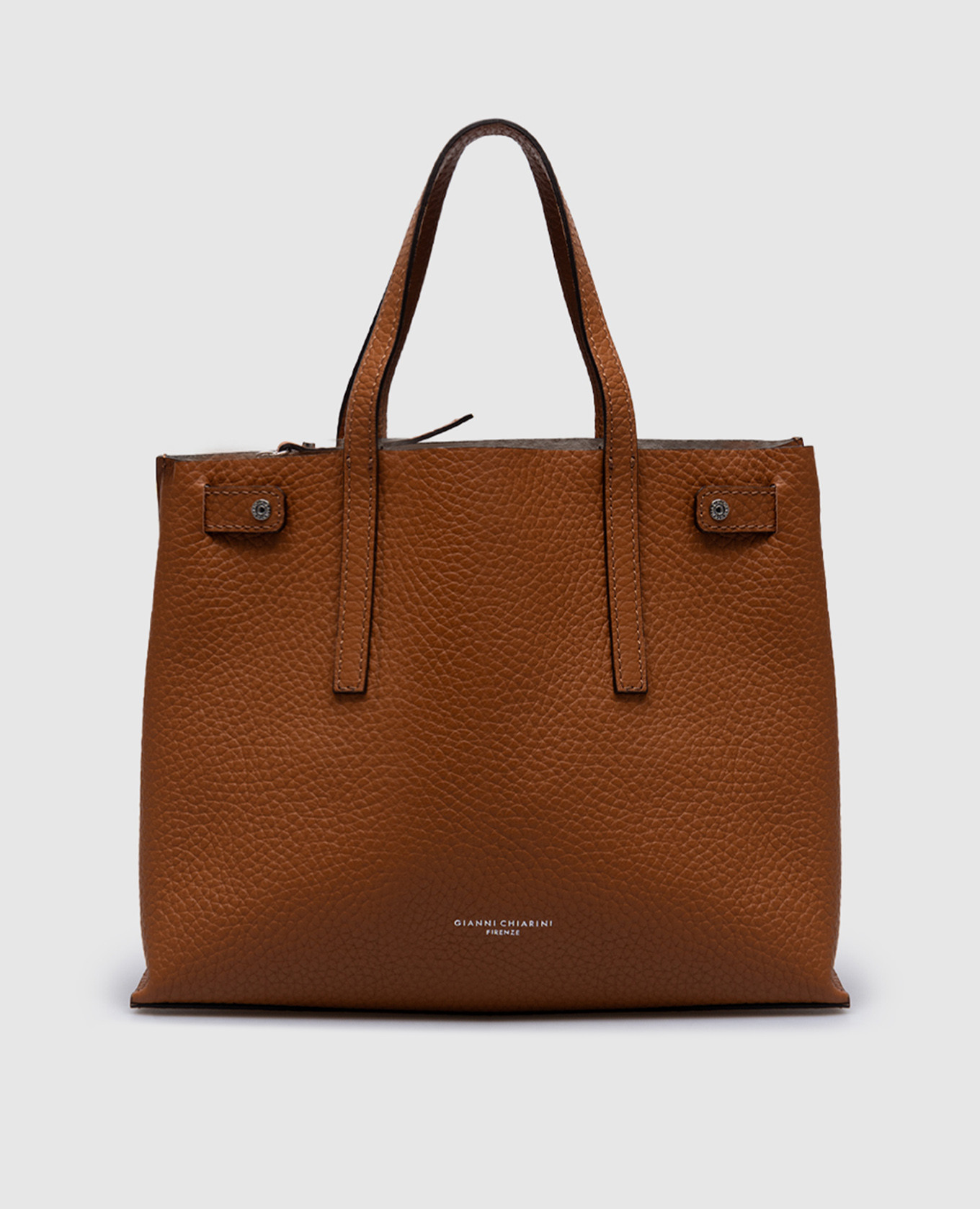 

Atlea brown leather tote bag Gianni Chiarini