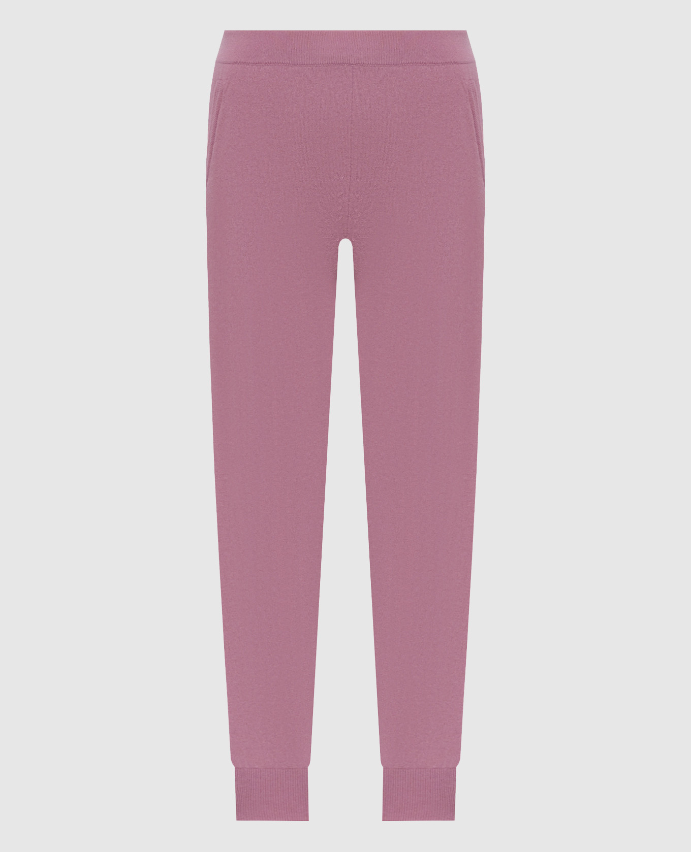 Pantalon de survêtement en cachemire rose