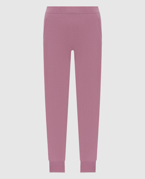 Allude Pink cashmere sweatpants 25511117